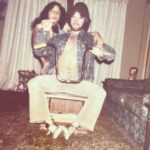 Kathy Najimy Instagram - Me and my bff (for 50 years) @steviegunder during our hell’s angel days