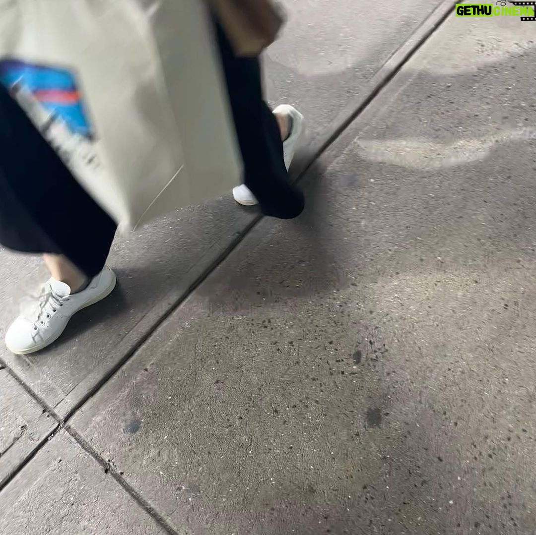 Kathy Najimy Instagram - More from the “White Shoes Diaries”… Still astounded these sneakers stay bright white on the streets in Midtown.