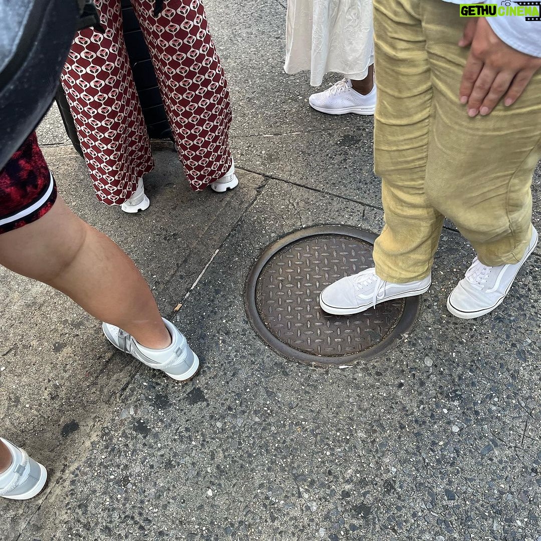 Kathy Najimy Instagram - More from the “White Shoes Diaries”… Still astounded these sneakers stay bright white on the streets in Midtown.