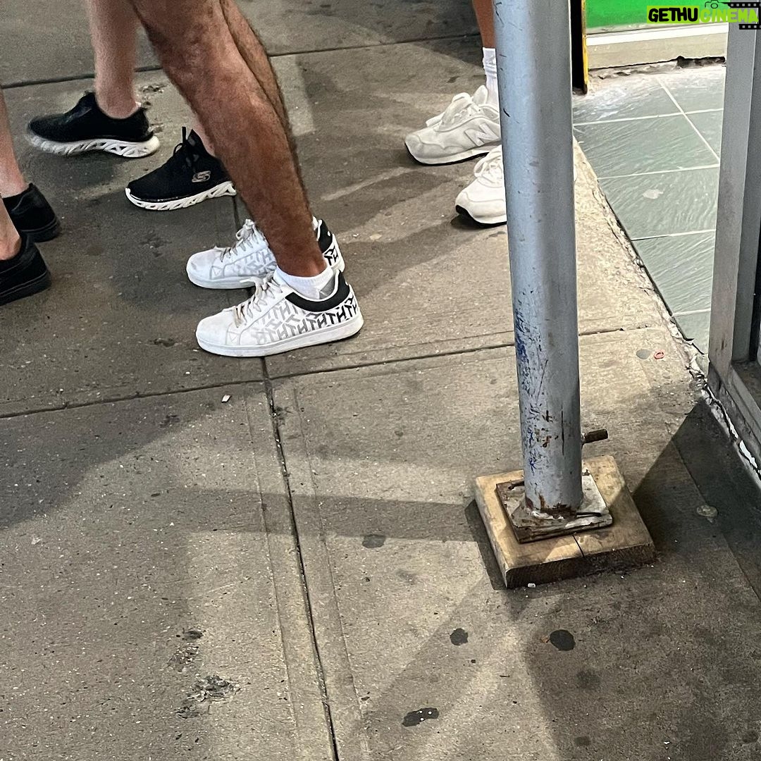 Kathy Najimy Instagram - More from the “White Shoes Diaries”… Still astounded these sneakers stay bright white on the streets in Midtown.