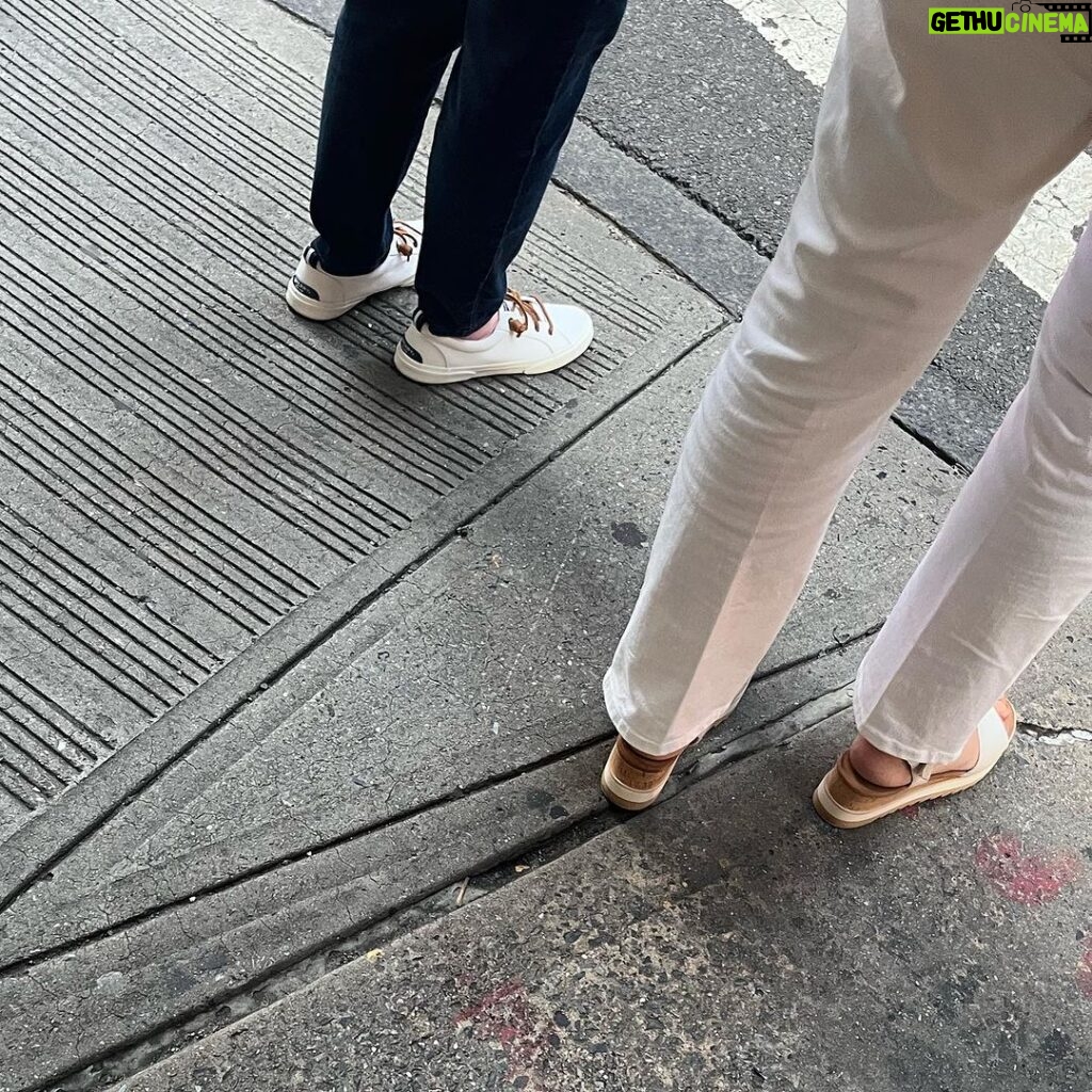 Kathy Najimy Instagram - More from the “White Shoes Diaries”… Still astounded these sneakers stay bright white on the streets in Midtown.