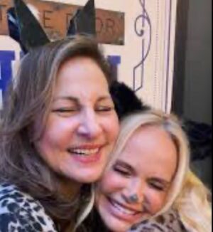 Kathy Najimy Instagram - Happy birthday to this one - My warm, authentic, talented, loyal, funny friend and sister wife @kchenoweth - Joined at the hip for over 30 years. 
Congratulations angel cake … I love you.
