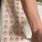 Katie Leclerc Instagram - Macs in the making #katiebakes #macarons #cloudsandwich #pipingskills #myfavorite #glutenfree #whyaretheysogood #whyaretheysoexpensive #baking #skills #notmyfirstrodeo