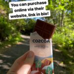 Katie Leclerc Instagram - #Ad CO2COA is an earth conscious and DELICIOUS chocolate! If you love the planet and you love chocolate, you need to shop the link in my bio! It’s animal free, lactose free, AND has a silky smooth texture. No joke, I am obsessed. #linkinbio @Marswrigley #CO2COA