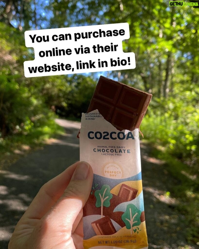 Katie Leclerc Instagram - #Ad CO2COA is an earth conscious and DELICIOUS chocolate! If you love the planet and you love chocolate, you need to shop the link in my bio! It’s animal free, lactose free, AND has a silky smooth texture. No joke, I am obsessed. #linkinbio @Marswrigley #CO2COA