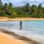 Katie Leclerc Instagram - What’s the most beautiful beach you’ve been to? #PuertoRico you have my heart!! 📸: @stephcout Governor's Beach House