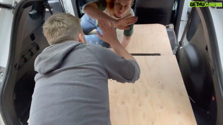 Katie Leclerc Instagram - This would have gone a lot faster if it weren’t for the chiseling @bdavv