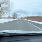 Katie Leclerc Instagram - 35 MPH up the 395 for the @mammothfilmfestival #wemadeit #snowday #mammothmountain