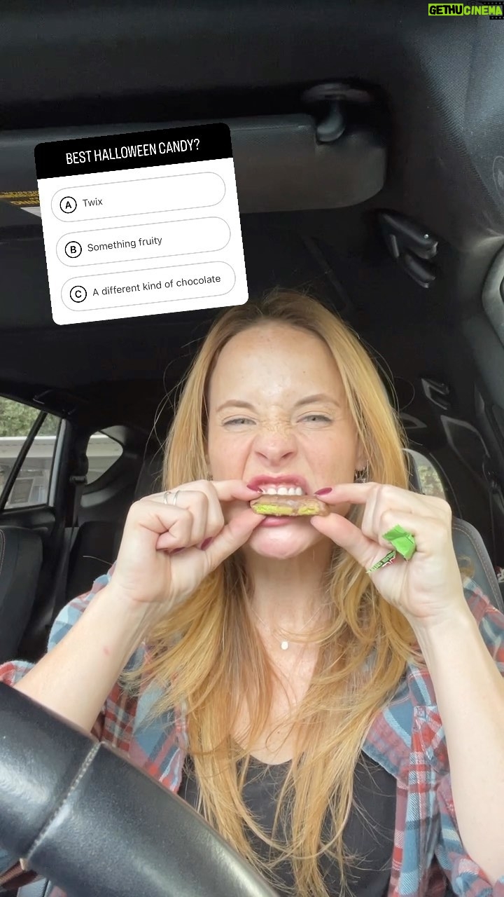 Katie Leclerc Instagram - Sooo…. What is the best Halloween candy??