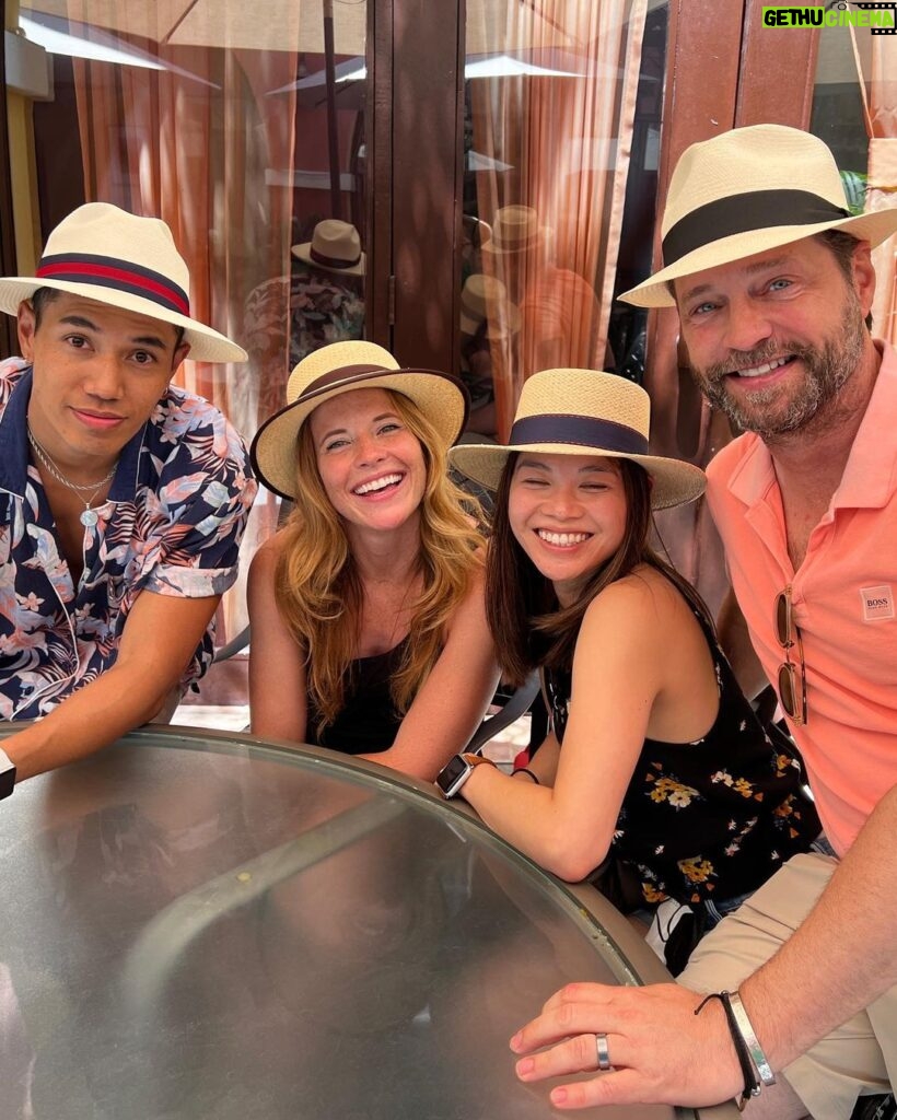 Katie Leclerc Instagram - Check out Fantasy Island on FOX airing TONIGHT (if you miss it, check us out on Hulu tomorrow) I had the most amazing time on this project and made incredible friends and also bought the coolest hat! I can’t wait to watch!! Puerto Rico