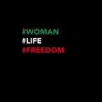 Katja Riemann Instagram - #weareyourvoice #mahsaamini #womanlifefreedom We see you, Iran! Berlin, Germany