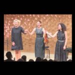 Katja Riemann Instagram - Fertig. Das war schön! Dank an alle, die es möglich gemacht haben. Wir sind so dankbar, dass wir wieder spielen dürfen!!! @marianna_shi @hoelscherfranziska @harbourfront_literaturfestival harbour @elbphilharmonie