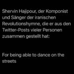 Katja Riemann Instagram - Hier nochmal der Text des Songs, den heute alle immer wieder gesungen haben… von @shervinine photo by @menschundlicht