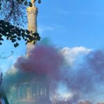 Katja Riemann Instagram - Seht ihr auf dem zweiten Foto, wie die Wolke die dritte Farbe der iranischen Flagge ergänzt? #freeiran