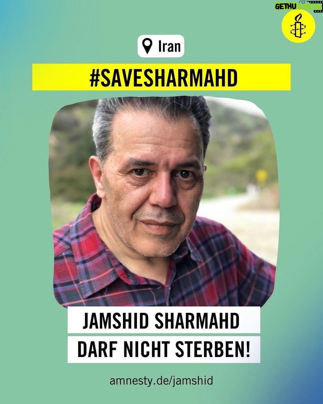 Katja Riemann Instagram - Jamshid Sharmad soll hingerichtet werden. Er ist ein deutscher Staatsbürger, der auf dem Weg nach Indien in Dubai umstieg und vom iranischen Regime aus dem Flugzeug herausgeholt wurde. Die Bundesrepublik setzt auf stille Diplomatie, die Zeit läuft davon, ein schwedischer Staatsbürger wurde vor einigen Tagen bereits hingerichtet, @amnestydeutschland wird nun laut und ich unterstütze sie dabei, unterstützt auch ihr sie, denn es geht um das Leben eines unschuldigen Menschen Jamshid Sharmad is to be executed. He is a German citizen who was en route to India and was hauled off the plane in Dubai. The Federal Republic relies on quiet diplomacy, time is running out, a Swedish citizen was already executed a few days ago, @amnestygermany is now getting loud. I support them, please support them as well - it is about the life of an innocent person. @abaerbock @bundeskanzler Iran