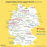 Katja Riemann Instagram - Repost von @correctiv_org Es ist erleichternd, diese Bilder zu sehen, und dass schnell und entschieden soviele Menschen aus offensichtlich unterschiedlichen Generationen sich zusammenfanden an so vielen Orten. Dank an all jene, die proaktiv und zügig dies organisierten, überall. Ich bin derzeit nicht in Deutschland, werde euch unterstützen, sowie zurück. Bis dahin winke ich euch zu und bin dankbar, dass man in diesem Land verstanden hat, dass WIR die Demokratie sind. Was für ein gutes Zeichen auch in die Welt…. Allemagne