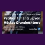 Katja Riemann Instagram - Hier nochmal eine gute Erläuterung der @tagesschau , was die Idee dieser Petition ist, in der Bezug genommen wird auf Artikel 18 des GG. Und für jene, die noch nicht unterschrieben haben, das aber gern möchten, geht es m einfachsten über den link in der Bio von @campact.de Demokratie ist kein Garant, die kommt nicht einfach so und setzt sich auf deinen Schoß. Sie lebt nur, wenn wir alle mitmachen und sie bewahren. Jetzt ist so ein Moment, wo wir das tun müssen und es ist gut zu sehen, wie viele aktiv werden. Grüße euch vom anderen Kontinent. @correctiv_org Bereits ü 1.2 Mio Unterschriften Nord-Afrika