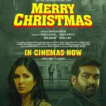 Katrina Kaif Instagram - At the edge of the seats lives the truth of this mystery. Stay seated and find out on the big screens 🤫 #MerryChristmas in cinemas now🎄 #SriramRaghavan @tipsfilmsofficial @matchboxpix @rameshtaurani @sanjayroutraymatchbox @jaya.taurani #KewalGarg @katrinakaif @actorvijaysethupathi @sanjaykapoor2500 @pathakvinay #TinnuAnand @radhikaofficial @pratimakannan @ashwinikalsekar @gayathrieshankar #PariSharma @ipritamofficial @vidushak #PoojaLadhaSurti #ArijitBiswas #AnukritiPandey #MadhuNeelakandan @mayursharma22011 #MadhuApsara @vishal_bajaj_1603 @daniel.b.george @anaitashroffadajania Music on @tips