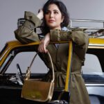 Katrina Kaif Instagram - So happy to bring home New York based @behno_official 💚   Behno's commitment to working with Indian artisans in meaningful ways truly defines luxury according to me. As the brand ambassador and investor, I encourage sustainable fashion and am excited for you'll to embrace luxury while being fashion conscious with me. Shop now at Tata CLiQ Luxury.  #mybehno #ad