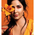 Katrina Kaif Instagram - Living life in full bloom 🌸🌼🌺 Wearing #KayBeauty ✨ Hydrating Foundation ✨ Matte HD Setting Loose Powder ✨ Pure Bloom Eyeshadow Palette ✨ Matte Drama Lipstick - Dream Girl ✨ Quick Dry Liquid Eyeliner - Black Canvas ✨ Illuminating Highlighter - Sunlit Gold @kaybykatrina
