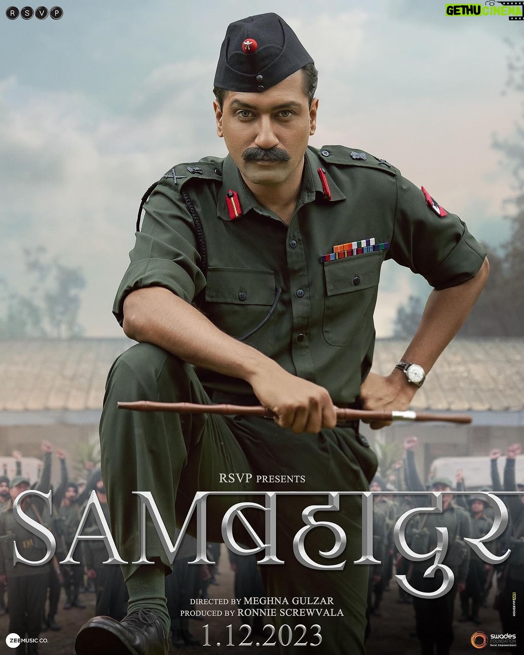 Katrina Kaif Instagram - SAM BAHADUR - @meghnagulzar such a poetic beautiful classic film , was transported to another era .. you can see your passion to telling his story and attention to detail in every shot . And SAM !!!!….. GRACE, HEROISM , GRIT What a performance, flawless, I’m just astounded , you are too inspiring , true to your craft in the most brilliant integral way , was so proud to watch you shine your way across the screen . I’ve seen you this last year pour yourself into this film and transform into sam. A performance to be remembered 🤍🤍 @vickykaushal09 Congratulations to @ronnie.screwvala @rsvpmovies
