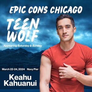 Keahu Kahuanui Instagram - …especially if it means you’re coming to Chicago March 22-24 for @epiccons this year to hang out with me and a whole lot of other faces you might know from Teen Wolf, Arrow, Vampire Diaries, Roswell… to name a few. 

Get tickets at epiccons.com 

🐺