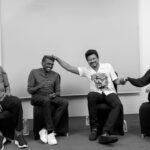 Keerthy Suresh Instagram - All smiles and laughs, with the legendary team! 🖤 #MAAMANNAN releasing in cinemas near you on 29th June. @mariselvaraj84 @udhay_stalin @arrahman #Vadivelu #FahadhFaasil @redgiantmovies_ @thenieswarcinematographer @selva_rk @kabilanchelliah @kalaignartvofficial @teamaimpro
