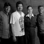 Keerthy Suresh Instagram - All smiles and laughs, with the legendary team! 🖤 #MAAMANNAN releasing in cinemas near you on 29th June. @mariselvaraj84 @udhay_stalin @arrahman #Vadivelu #FahadhFaasil @redgiantmovies_ @thenieswarcinematographer @selva_rk @kabilanchelliah @kalaignartvofficial @teamaimpro