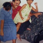 Keerthy Suresh Instagram - I badly wanted to recreate these pictures but guess my dad didn’t feel the same way about carrying me now. 🤷‍♀️ Happy Father’s Day Achaaaa ❤️