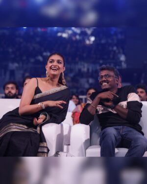 Keerthy Suresh Instagram - An amazing night with some amazing people! 🖤

Can’t wait for the release! 

#MAAMANNAN #AudioLaunch #Candids
