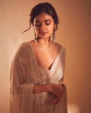 Keerthy Suresh Instagram - The Vennela effect! 🤍

#DasaraPromotions