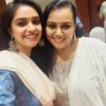 Keerthy Suresh Instagram - Sending you lots of love, hugs, and warm wishes on your birthday through these cute memories from my gallery, akkaveyy! May your year be as special as never before! 🤗❤️