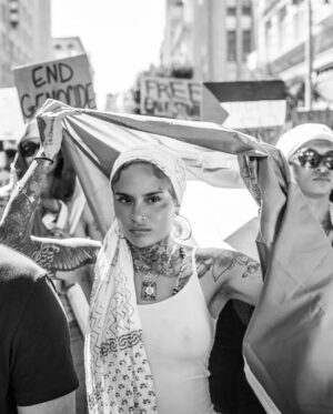 Kehlani Instagram - al go break without break in solidarity 

i thought i had less words as the days go by but i realize i have so many. none of them are new. borrowed from Palestinian journalists. refugees. survivors. if this hasn’t made you incredibly angry, i worry. if this hasn’t radicalized you, or furthered your liberation practice, i worry. if this hasn’t exposed your inner cowardice to yourself loudly enough to drastically change, i worry. we are past the point of “i don’t know enough” we’re past the point of “it’s all just so sad”. we are beyond “what a devastation”. 
we have arrived at complete action. tougher choices in community. accountability. analyzing every system, institution, dynamic, connection in our lives & on this earth. fear has a place in this, it is a motivator.. a fear that our children will grow up in a world that is even worse. a fear that an entire population of people will be ethnically cleansed. a fear that our country will continue to hold the machete in the massacres across the globe. your cowardice? THAT fear isn’t real. that fear has is part of the US indoctrination. that cowardice comes from individualism. tactics. careful strategy by our government. now more than ever, & forever more… will be a time to decide; 

who am i to the world? who am i to community? who am i to the rat race? who am i to my children’s generation? what is my role? if the people have given me what i have & got me to where i am.. is not the people to whom i owe? 
ask yourself these questions as we push forward on over a month of GENOCID3 committed by our country with our tax dollars. as we put the lens/power/fight behind freeing Palestine, Congo, Sudan, Yemen, all oppressed peoples & ensure LAND BACK & FRUITFUL LIFE, not just survival. who do you want to be? one who took part, or one to be extremely ashamed of. decide. decide now.