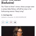Keke Palmer Instagram - I want you guys that love a good book to take a look, my sister has a story to tell. Just at 14 she left her freshman year of high school because our parents moved us to California for my career. Then, she went back and lived with my grandma for a year with my twin siblings while we got my career off the ground. This is HER part of the story and what SHE sacrificed for our family to have a better life coming out of Robbins Illinois. Huge congrats are in order for my sister @lorealchanelll and her getting to tell her story out loud!!! You are such a rock in our family and I don’t know where I’d be without you. I appreciate everything you sacrificed for me and our family and I’m so happy that you are able to look at your life in this way at still such a young age and grab on to joy and healing. You are so brave and so smart! It’s because of you I could do Akeelah haha remember all them spelling bees we would do? And how at 4 and 5 you would have me close my eyes and spell Walgreen from memory hahahaha. I love you. Proud of you. “Luri luri coming down the hallway.”