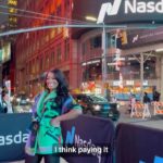 Keke Palmer Instagram - This week we welcomed Founder and CEO of @KeyTVNetwork, @Keke to MarketSite where she was honored as @NasdaqCenter’s Entrepreneur of the Year at their 8th year anniversary celebration. Thank you, Keke for your commitment to supporting entrepreneurs and paving the way for recognizing and helping entrepreneurial talent rise through KeyTV.  🎤