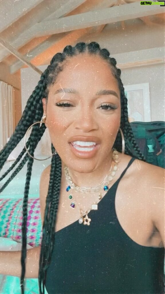 Keke Palmer Instagram - All the things, you know, you can confiiiide in me. So I can be the one to give you all you neeeed. 🙊♥️