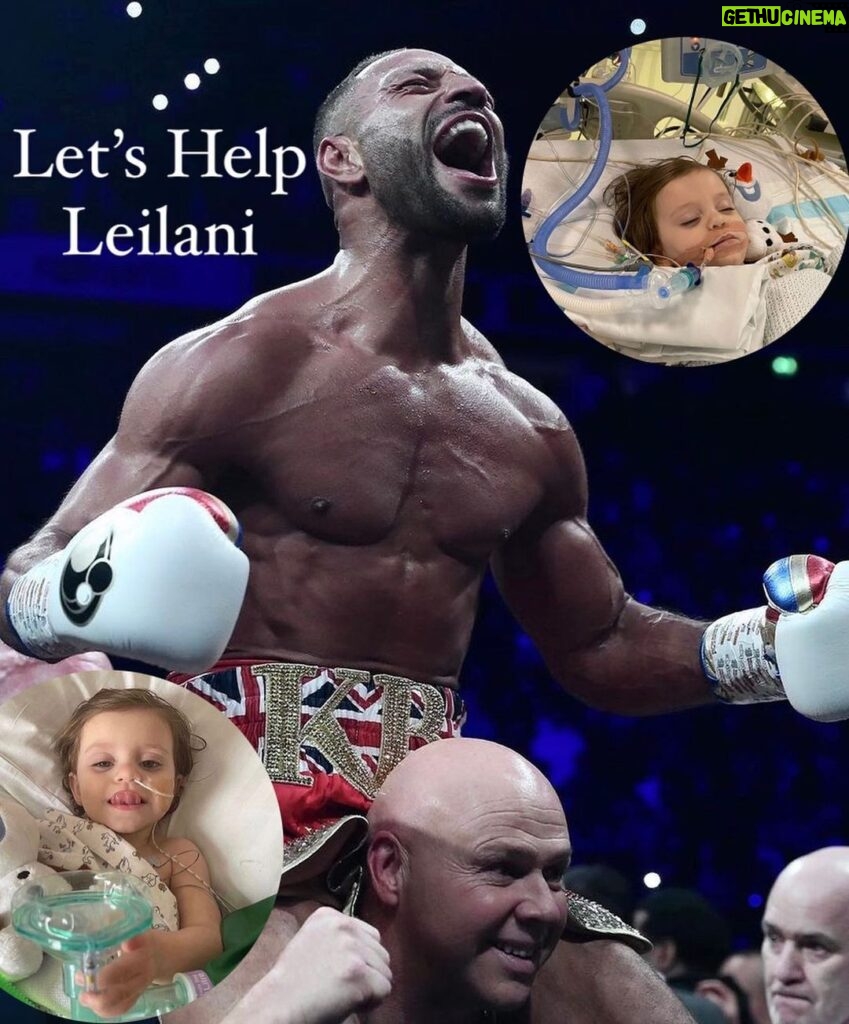 Kell Brook Instagram - Please share this post… add to your story. Let’s get this out there and raise the funds needed for Leilani 🙏 Special thank you to @specialkellbrook for his support. 🥊 Link also in bio @27leonjay https://gofund.me/6c948abe See other posts and let’s get behind this. #helpleilani #gofundleilani #gofundme #donate #heart #kingofthenorth