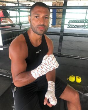 Kell Brook Instagram - Another session banked out here in @fuertegymfitness . Picking up the pace and keeping the tools sharp with @empire_protape 👌🏾
.
.
.
#TrainingCamp #Boxing
