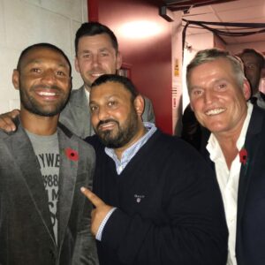 Kell Brook Instagram - 🎥 ‘The Prince & Me’ shooting last night .
.
🎬🗣 “Naz, point to the man who’s gonna win the War Of The Roses” .
.
The Prince Knows!! 😎
.
.
#33 #ThePrinceAndMe #WarOfTheRoses #Sheffield