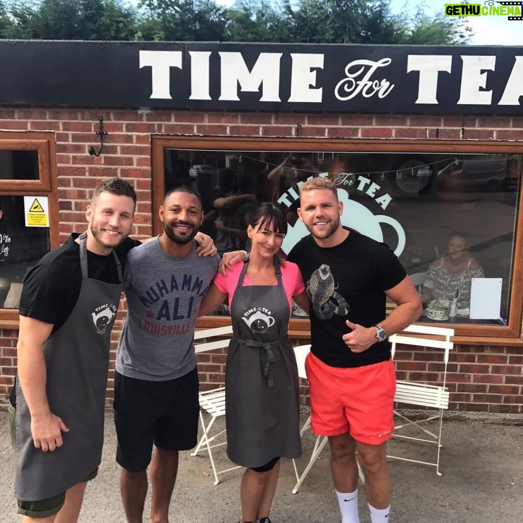 Kell Brook Instagram - Welcome on board guys, Great little cafe! Time For Tea Sheffield