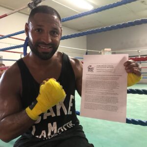 Kell Brook Instagram - So many people asking me why I haven’t signed up to VADA, well here are the forms which are getting signed and sent in today.
#cleansport 
#vadatesting 
#ukadantidoping