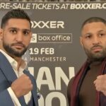 Kell Brook Instagram – The fight is finally on and i’m ready to put Khan away early 😤 #KhanBrook | Feb 19 | AO Arena Manchester | @skysportsboxing Box Office