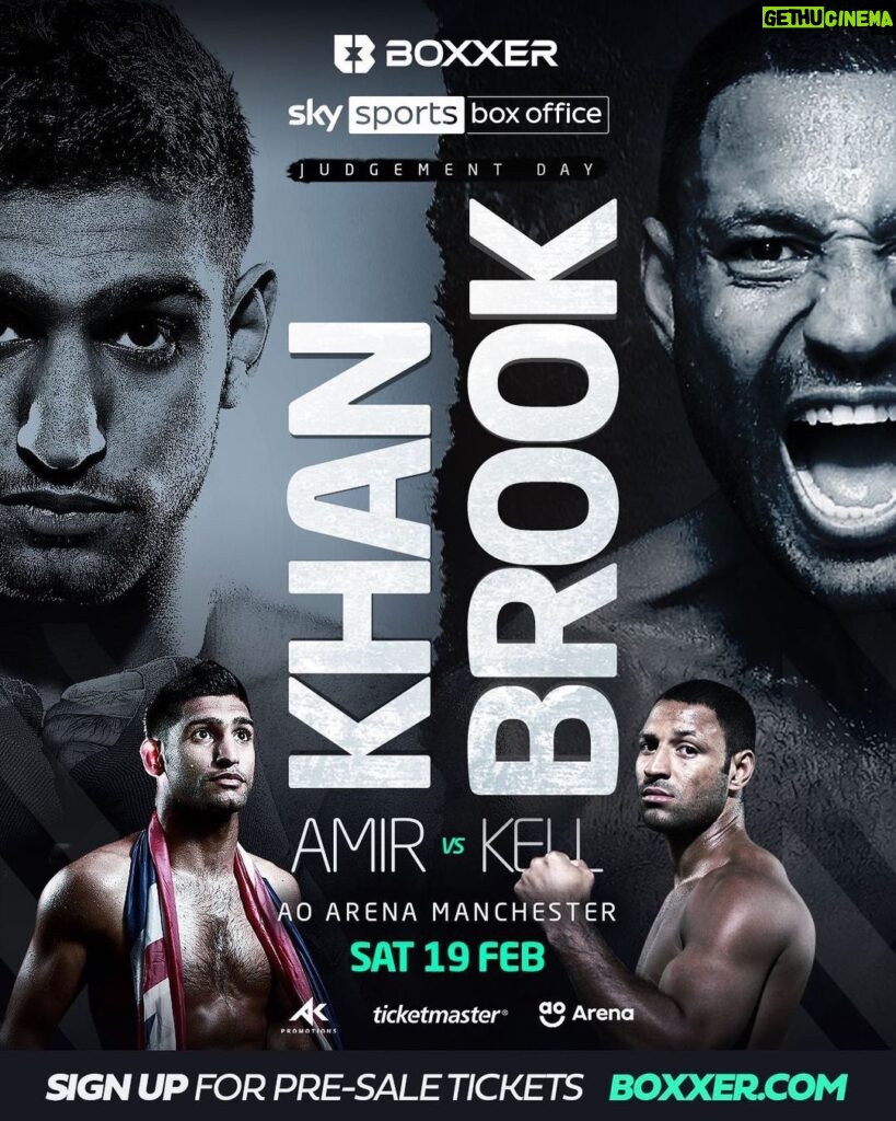 Kell Brook Instagram - It’s finally go time! Feb 19 in Manchester I get to close this chapter #KhanBrook @boxxer Sign up for tickets with the link in my bio 🎟 #KhanBrook | Feb 19 | AO Arena Manchester | @skysportsboxing Box Office