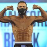 Kell Brook Instagram - “Make Weight”? dealt with the weight, now we deal with Crawford! @pxpofficial #WarBrook #CrawfordBrook #AndTheNew #KellChapo MGM Grand Las Vegas