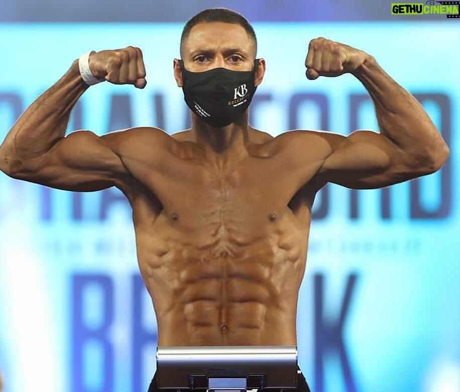 Kell Brook Instagram - “Make Weight”? dealt with the weight, now we deal with Crawford! @pxpofficial #WarBrook #CrawfordBrook #AndTheNew #KellChapo MGM Grand Las Vegas