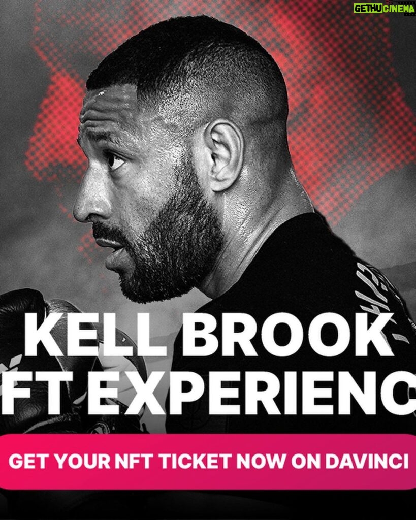 Kell Brook Instagram - OWN A PART OF HISTORY! 🥊 Today, I’m proud to announce my first NFT drop on the @ondavinciNFT platform. It’s a unique NFT-backed experience, introducing NFT outcome predictions for Saturday’s fight against Kahn. Winners will receive limited edition Kell Brook x DaVinci merch that I’ll personally hand over during the NFT Winners Meet and Greet! You don’t want to sleep on this one. Join the NFT ticket sale NOW via the link in my bio!