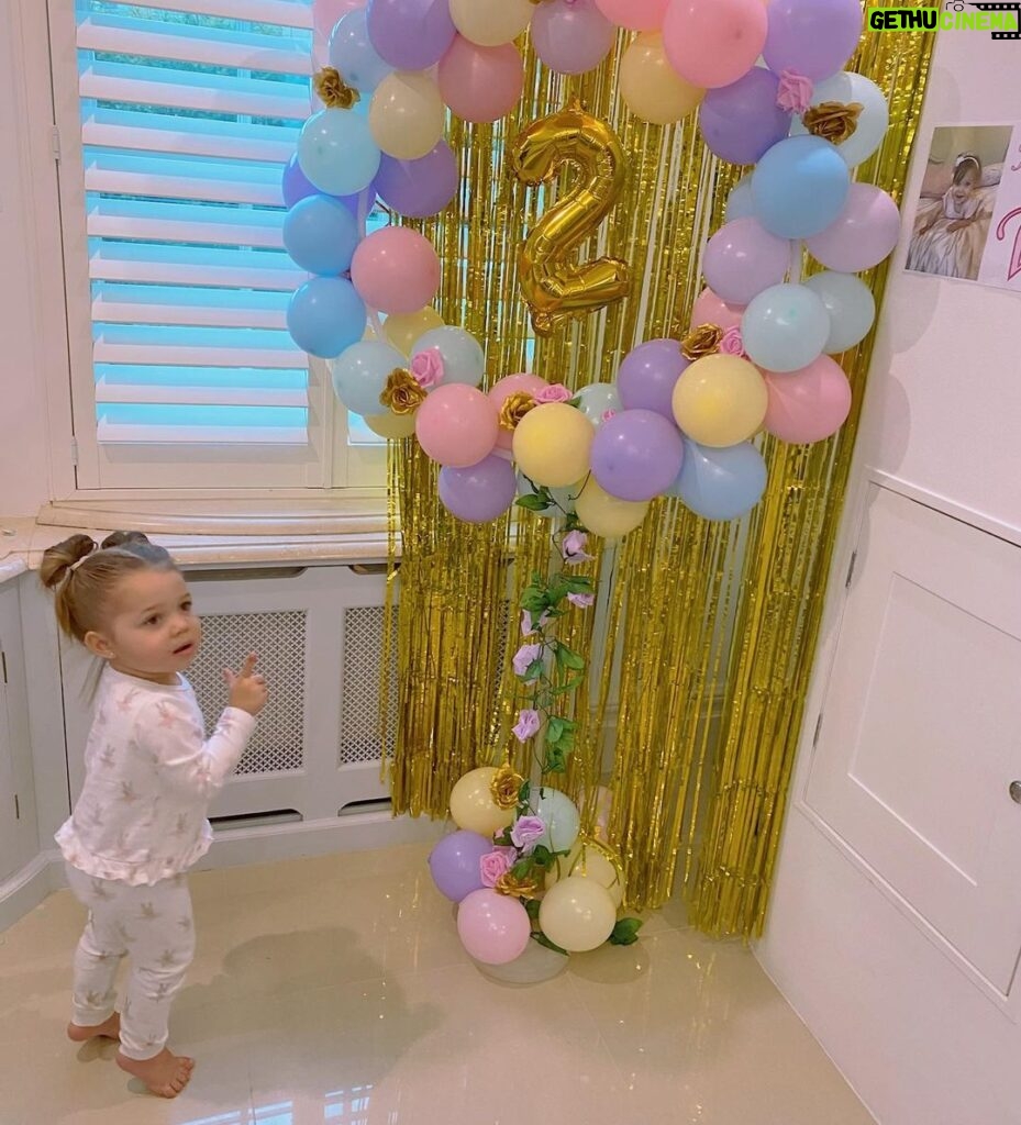 Kell Brook Instagram - Happy 2nd birthday to my youngest princess Vienna! Stay spirited smart and splendid. Daddy and mummy love you! ❤️ #Happy #Birthday #Princess #Vienna #Two #Today Dore Village