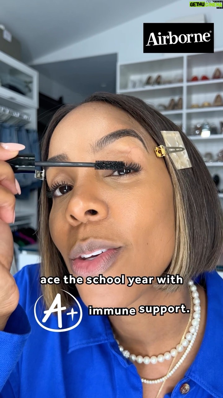 Kelly Rowland Instagram - It’s #BackToSchool season & us busy moms gotta stick together, so let’s ace this school year with Airborne’s new Immune Essentials Gummies, now available at Walmart. #Airborne #AirbornePartner #AirborneBTS #Ad Disclaimer: These statements have not been evaluated by the Food and Drug Administration. These products are not intended to diagnose, treat, cure, or prevent any disease.