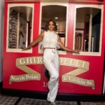 Kelly Rowland Instagram - My boys and I got the chance to celebrate the reopening of @Ghirardelli’s Original Chocolate & Ice Cream Shop at #GhirardelliSquare in San Francisco & let’s just say they were in lalaland lol. #GhirardelliPartner