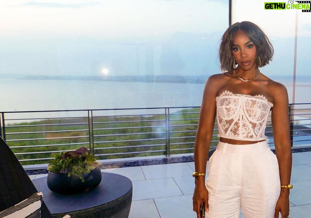 Kelly Rowland Instagram - @michaelrubin White Party!! Fun times were had!!!